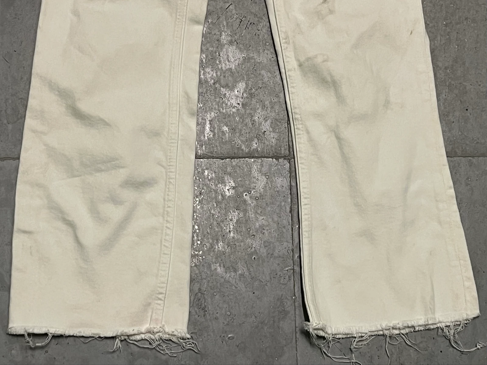 Calça jeans branca desgastada Desi – photo 7